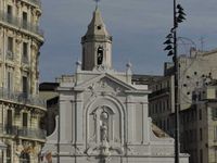 Marseille, l'Eglise St Ferréol les Augustins, et sa crèche