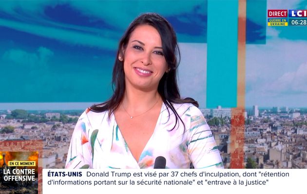 Lydie Harrouche Les Matins LCI Weekend le 10.06.2023