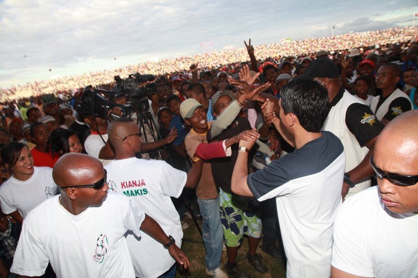 Inauguration du Kianja (Stade) Makis de Madagascar, à Andohatapenaka, par le Président Andry Rajoelina. 5ème partie. Photos: Harilala Randrianarison