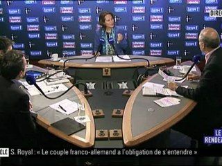 Ségolène Royal, invitée du Grand Rendez-vous Europe1, ITélé et Le Parisien, Dimanche 13 mai 2012 (voir la vidéo)
