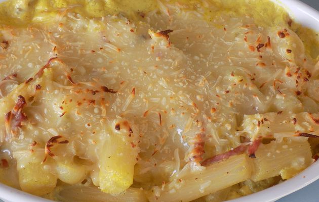 Gratin de salsifis au curry dukan (conso)