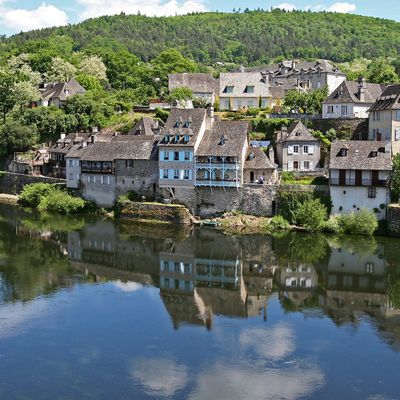 La beauté des rives de la Dordogne