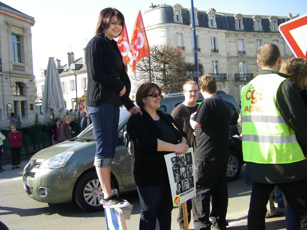 Photo manifestation du 19 mars 2009 à Soissons