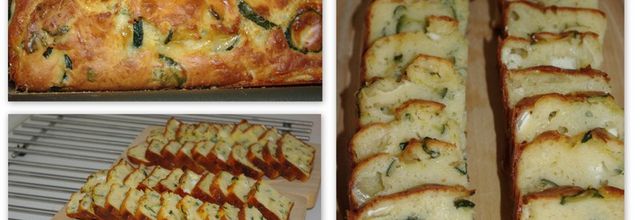 Cake chèvre courgettes