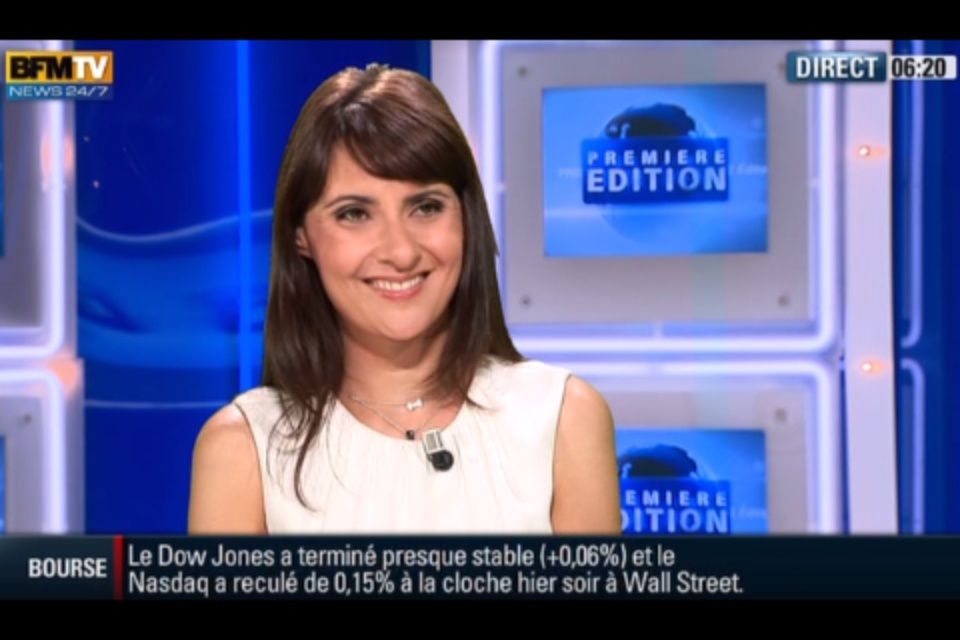 [2012 08 09] SANDRA GANDOUIN - BFM TV - PREMIERE EDITION @06H20