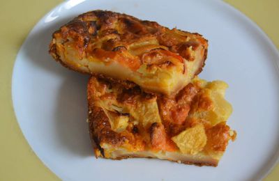 | CLAFOUTIS ABRICOT/POMME | au miel: