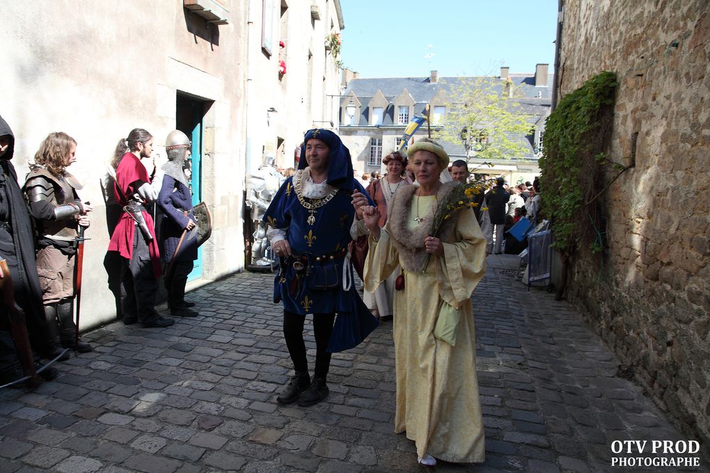 Photos de la fete medievale de guerande.ville de guerande. sel de guerande.