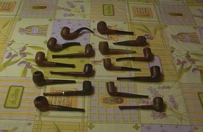 collection de 16 pipe