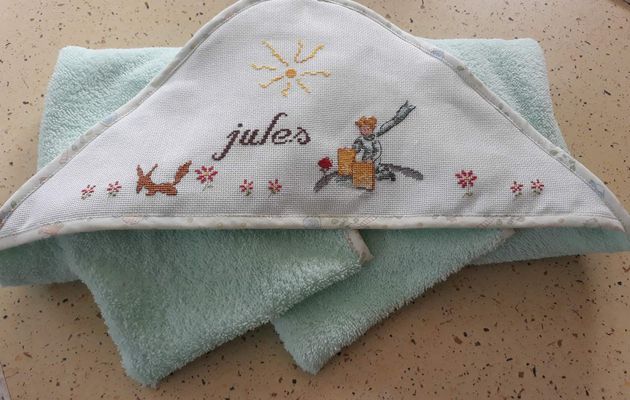 Une sortie de bain pour Jules 