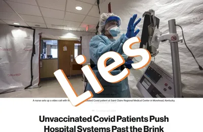 Les affirmations selon lesquelles les personnes non vaccinées couraient un risque plus élevé d'hospitalisation et de décès étaient fondées sur une tenue de registres délibérément obscure (Substack)