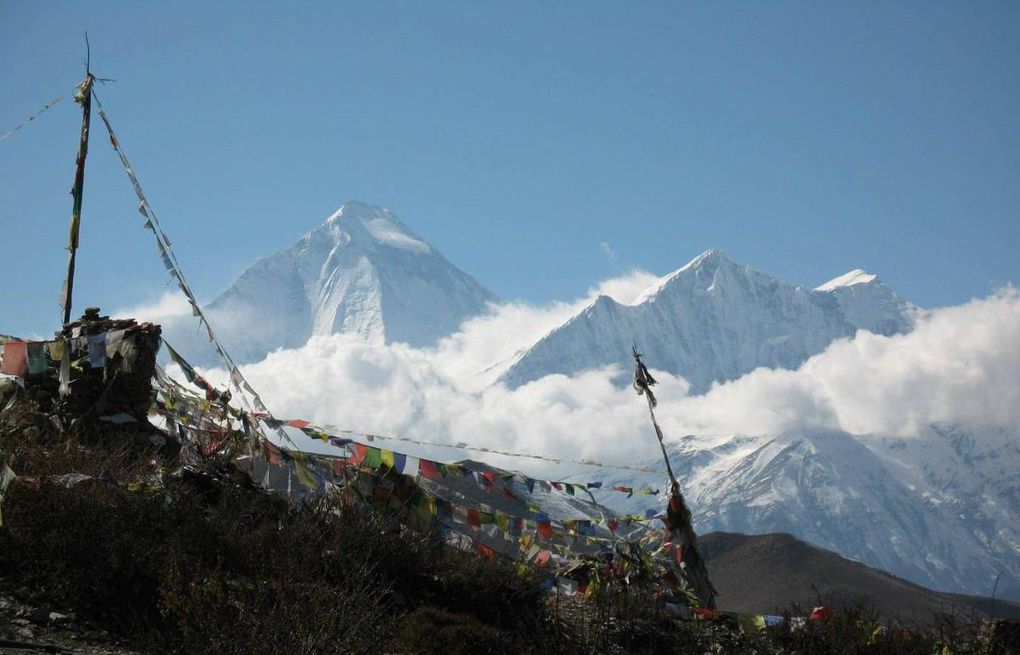 Népal, Thorong La, descente sur Muktinath