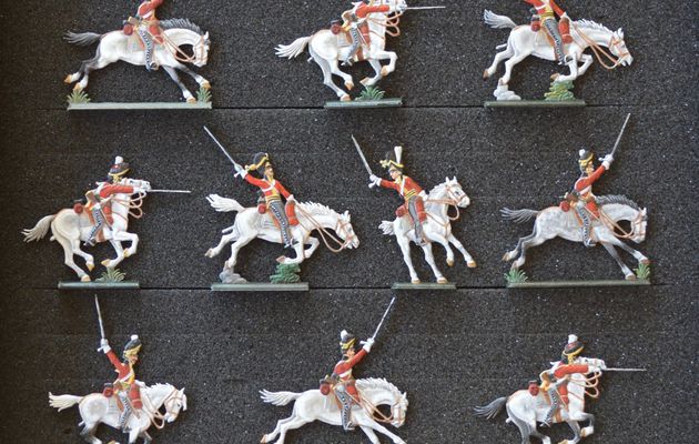 LA CHARGE DES SCOTS GREYS A WATERLOO