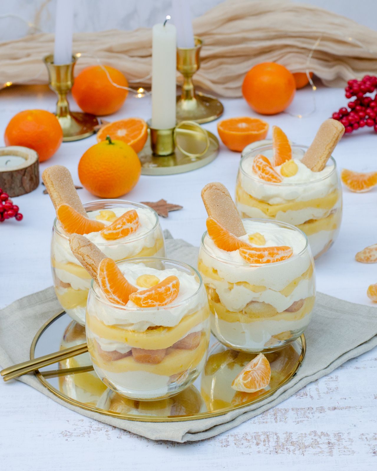 Tiramisu clémentine