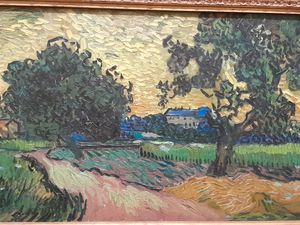 VAN GOGH à Auvers - salle des &quot;double carré&quot; au musée d'ORSAY