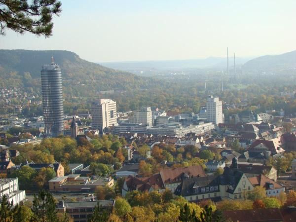 Impressionen von Jena vom Landgrafen aus