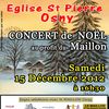 2 concerts de Noël 2012 pour les petits chanteurs du Val de Viosne