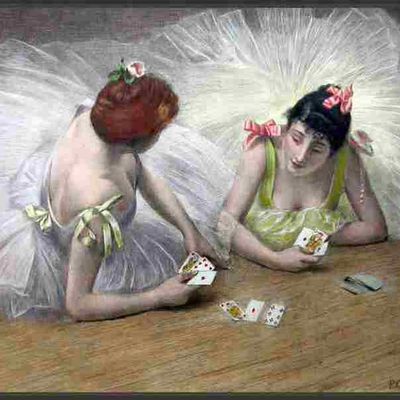 Danseuses par les grands peintres (6) -  Pierre Carrier Belleuse (1851-1923)
