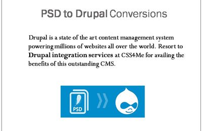 Pixel perfect PSD to Drupal conversions.