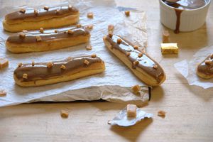 Eclair au caramel 