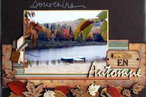 Le lac castor en automne...