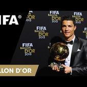 Cristiano Ronaldo: FIFA Ballon d'Or 2013 Award Reaction