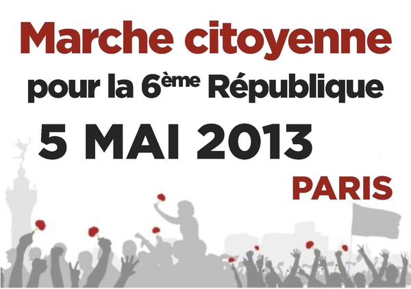 Le 5 mai, marche pour la 6ème République !