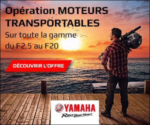 yamaha Opération Moteurs transportables Du 31 mars au 16 juin 2018