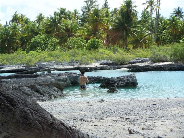 Voici quelques photos de notre 1er jour à Mataiva.