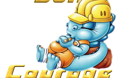 Bon Courage Maman Enfants Chien Gif Anime Gratuit Le Monde Des Gifs