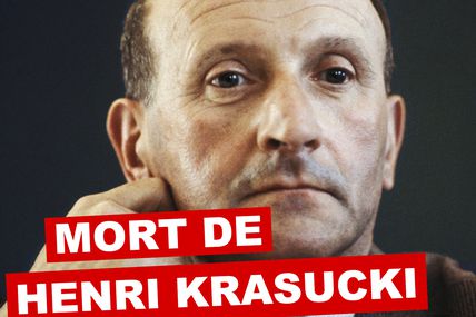 24 janvier 2003 : mort d'un dirigeant historique de la CGT, Henri Krasucki