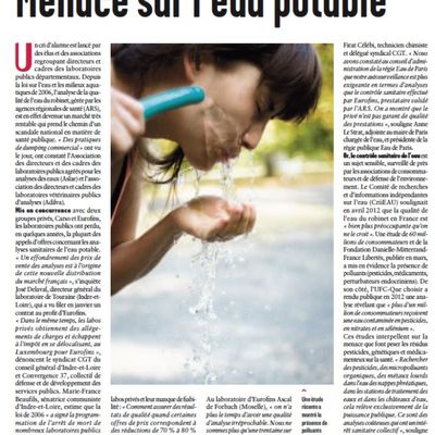 Menace sur l'eau!