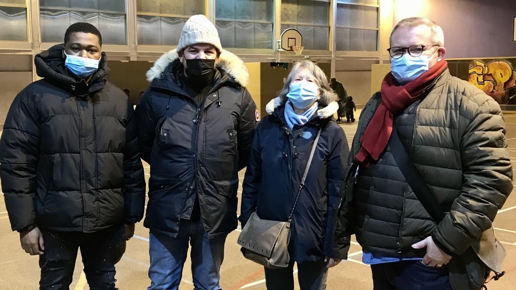 Visite au centre d’accueil d’urgence de Bondy 