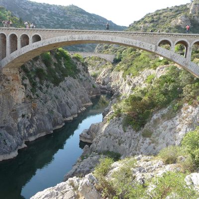 Saint Guilhem le désert et le pont du diable