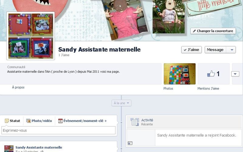 Retrouvez moi sur Facebook