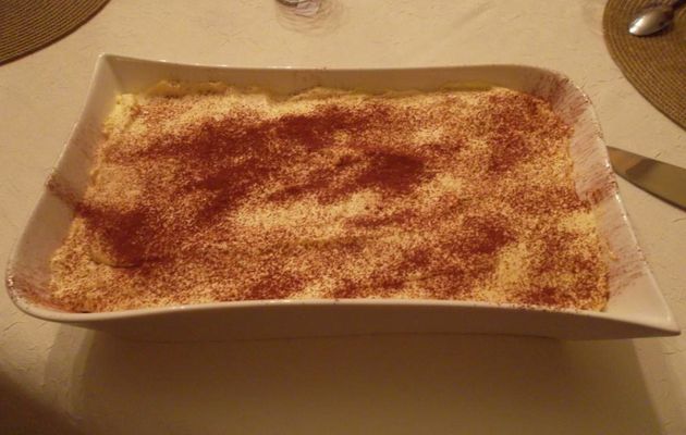 Tiramisu à l'ananas