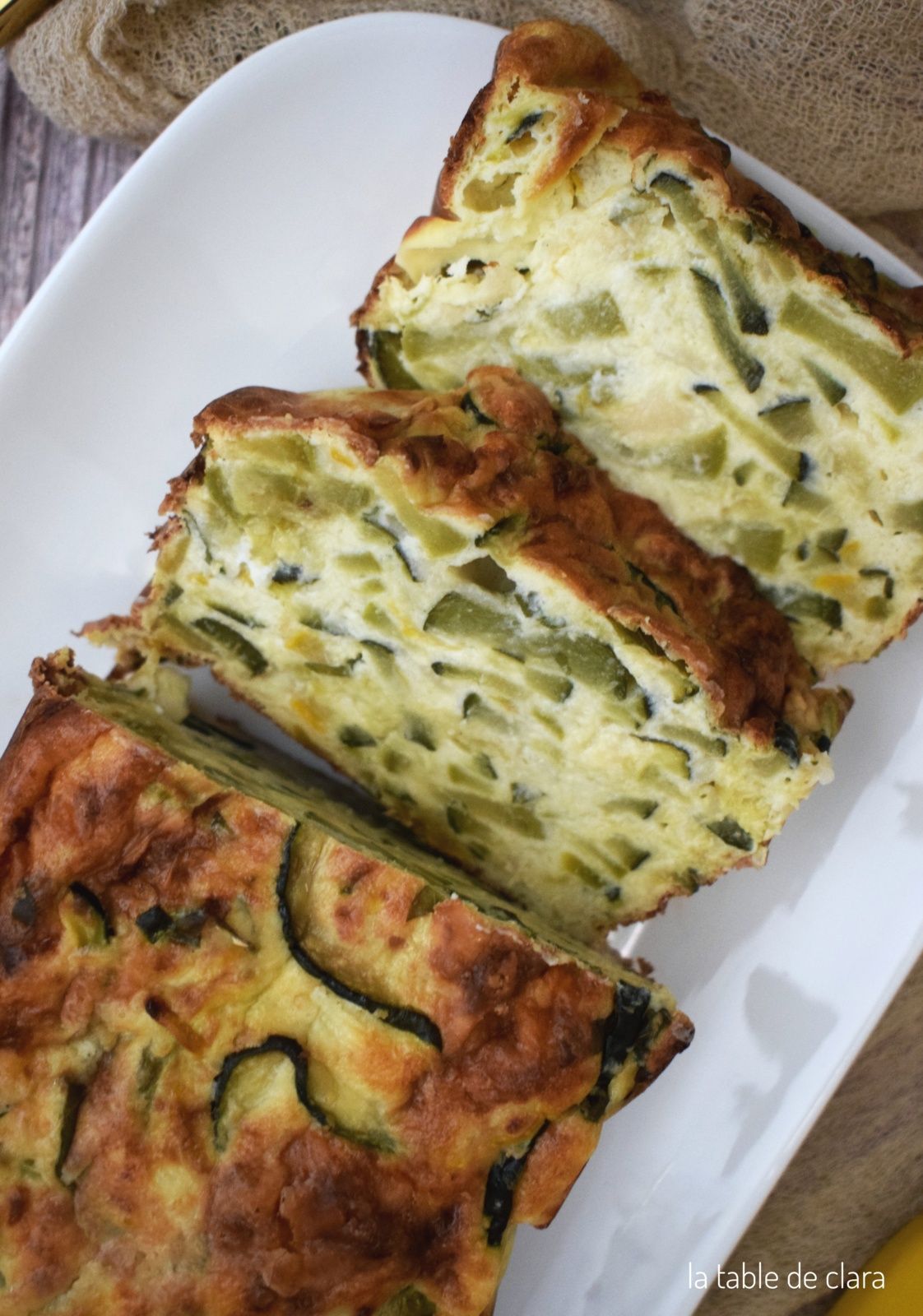 Terrine courgettes