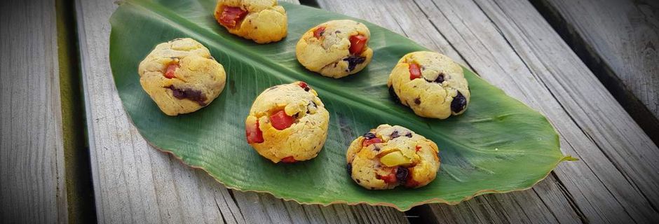 Cookies au chorizo et aux olives