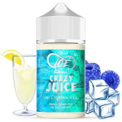 Test - Eliquide - Lime Framboise Bleue gamme Crazy Juice de chez Mukk Mukk