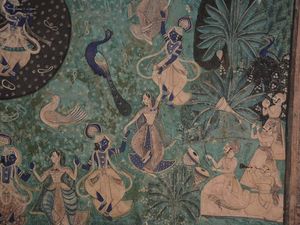 Peintures du Mahal - Bundi - Taragarh Fort - Photos:Lankaart (c)