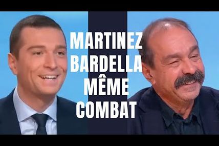 Philippe Martinez, Jordan Bardella : un même objectif dans les médias