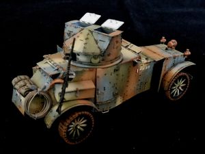 AMD WHITE TBC ( AZIMUT Productions ) maquette 1/35 armée française mai-juin 1940, #AmdWhite, #AmdWhiteTbc, #AzimutProductions, #ArméeFrançaise, #FrenchArmy, #Automitrailleuse, #WhiteTbc