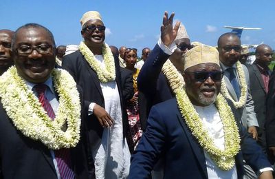 Un accueil triomphal pour le ticket présidentiel conduit par Mohamed Ali Soilihi à Anjouan