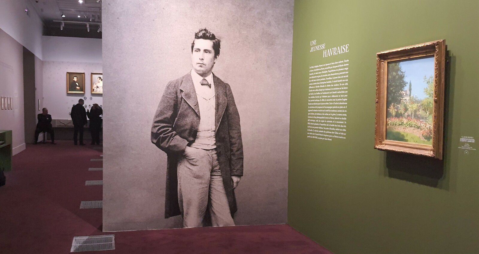 exposition Léon Monet, frère de l'artiste et collectionneur au Musée du Luxembourg Sénat à Paris 