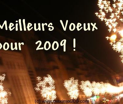 Bonne année 2009