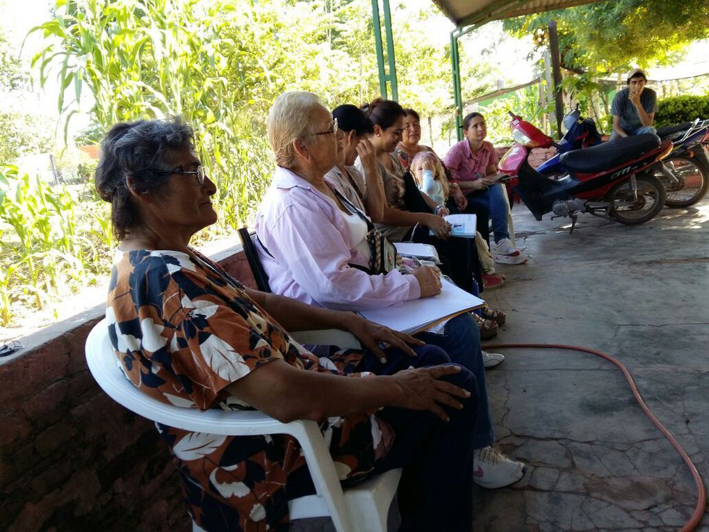 Reunión de promotores voluntarios del pro-huerta