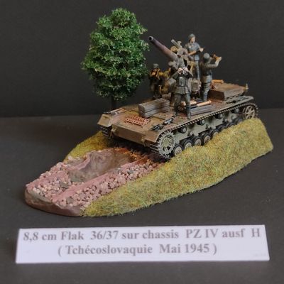 Panzer IV ausf H 8,8 cm Flak 36/37  ( Mai 1945 ) 1/72