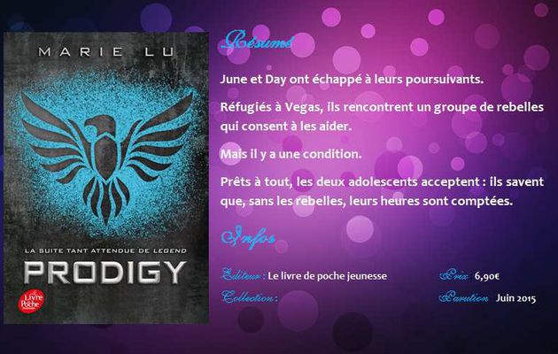 Prodigy (#2 Legend) de Marie Lu