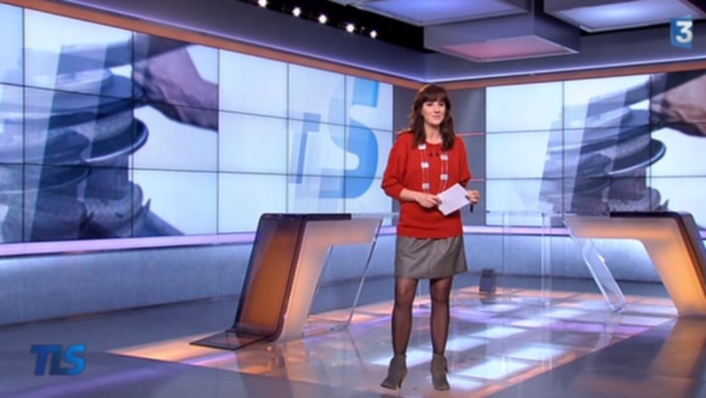 2012 12 10 - CLAIRE VOCQUIER-FICOT - FRANCE 3 - TOUT LE SPORT @19H55