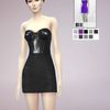 Night time TS4 dress at April Simbling