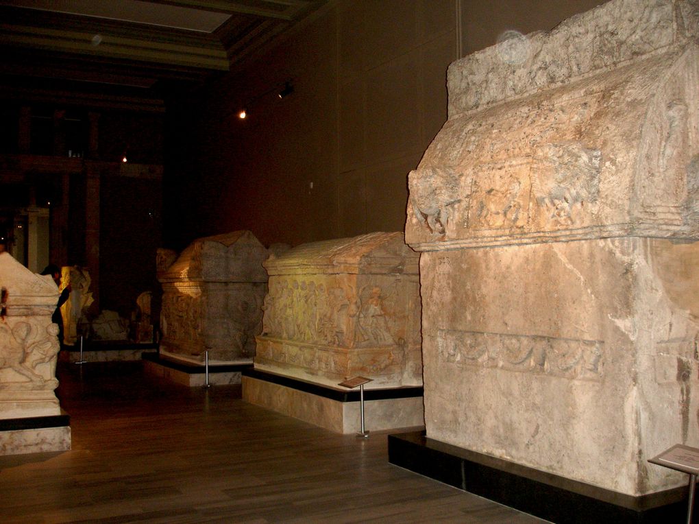 VISITE DU MUSEE ARCHEOLIGUE D'ISTANBUL EN AVRIL 2008 - MAGNIFIQUE !!